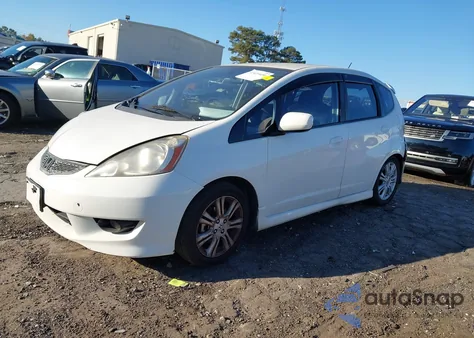 2010 Honda Fit Sport from USA, damaged, VIN JHMGE8H43AS026098